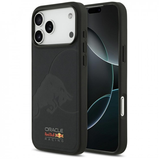 Case Red Bull Meshed Debossed Bull MagSafe for iPhone 17 Pro Max navy
