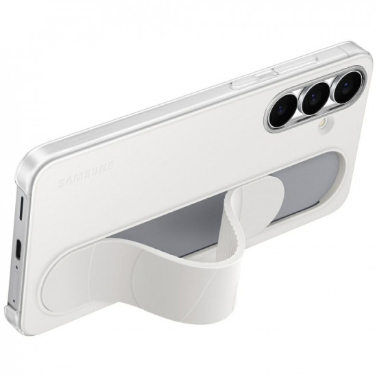 Samsung Standing Grip Case for Galaxy S25 FE White