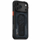 Skinarma Aegis Case for iPhone 17 Pro Max Magnetic Charging + Grip Stand Navy Blue