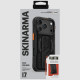 Skinarma Phantom Case for iPhone 17 Pro Magnetic Charging + Grip Stand Black