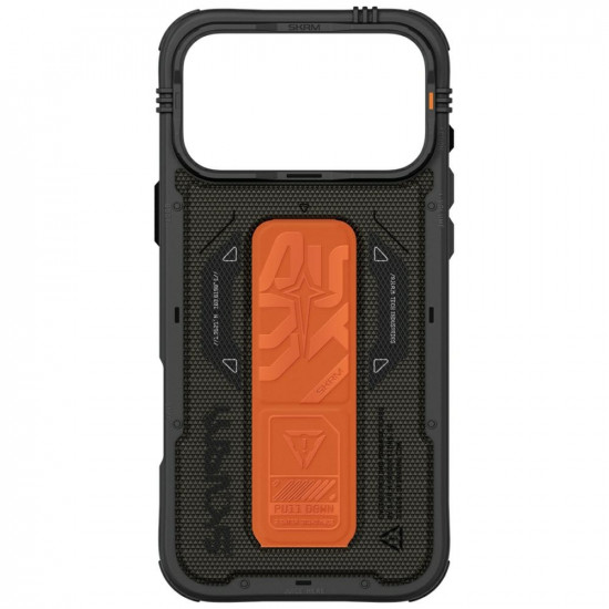 Skinarma Phantom Case for iPhone 17 Pro Max Magnetic Charging + Grip Stand Olive