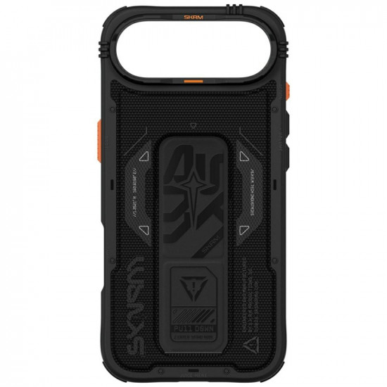 Skinarma Phantom Case for iPhone Air Magnetic Charging + Grip Stand Black