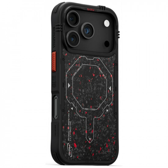 Skinarma Vektor Case for iPhone 17 Pro Magnetic Charging Black