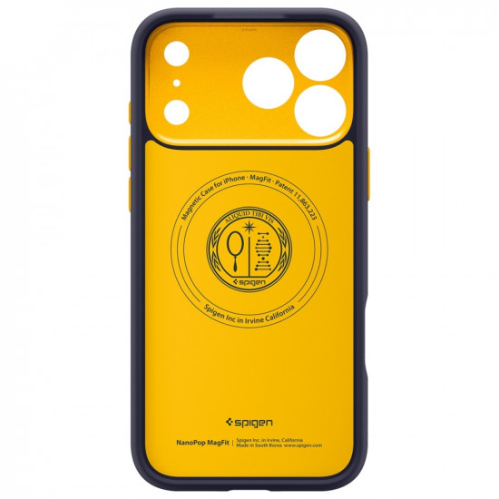 Spigen Nano Pop Mag MagSafe Case for iPhone 17 Pro Max Navy Blue