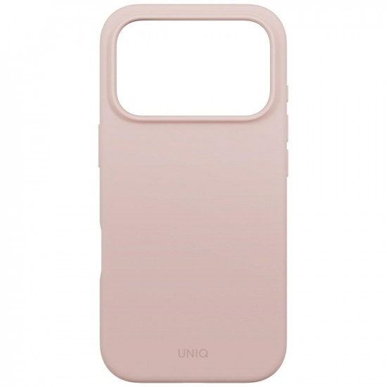 UNIQ Lino Case for iPhone 17 Pro Magclick Charging Pink