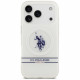 US Polo DH and Bottom Stripe Logo MagSafe Case for iPhone 17 Pro White US Polo DH and Bottom Stripe Logo MagSafe Case for iPhone 17 Pro White