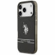 US Polo DH and Bottom Stripe Logo MagSafe Case for iPhone 17 Pro Black US Polo DH and Bottom Stripe Logo MagSafe Case for iPhone 17 Pro Black