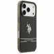 US Polo DH and Bottom Stripe Logo MagSafe Case for iPhone 17 Pro Black US Polo DH and Bottom Stripe Logo MagSafe Case for iPhone 17 Pro Black