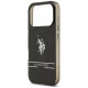 US Polo DH and Bottom Stripe Logo MagSafe Case for iPhone 17 Pro Black US Polo DH and Bottom Stripe Logo MagSafe Case for iPhone 17 Pro Black