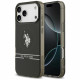 US Polo DH and Bottom Stripe Logo MagSafe Case for iPhone 17 Pro Max Black US Polo DH and Bottom Stripe Logo MagSafe Case for iPhone 17 Pro Max Black