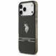 US Polo DH and Bottom Stripe Logo MagSafe Case for iPhone 17 Pro Max Black US Polo DH and Bottom Stripe Logo MagSafe Case for iPhone 17 Pro Max Black