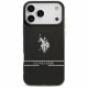 US Polo DH and Bottom Stripe Logo MagSafe Case for iPhone 17 Pro Max Black US Polo DH and Bottom Stripe Logo MagSafe Case for iPhone 17 Pro Max Black