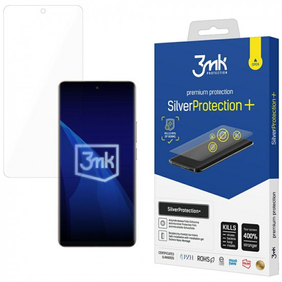 3MK SilverProtect+ Wet-Mount Antimicrobial Film for Realme 15 Pro 5G 3MK SilverProtect+ Wet-Mount Antimicrobial Film for Realme 15 Pro 5G