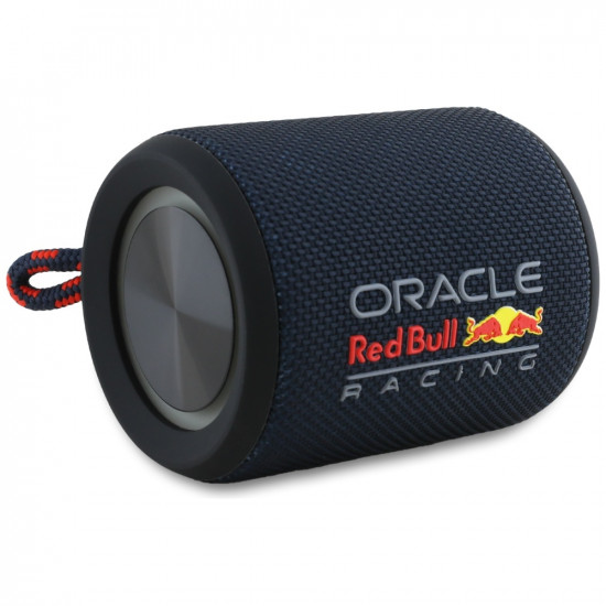 Red Bull 3D Rubber Logo Bluetooth Speaker Waterproof Navy Blue