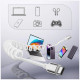 4smarts spiral cable USB-C to USB-C 100W white