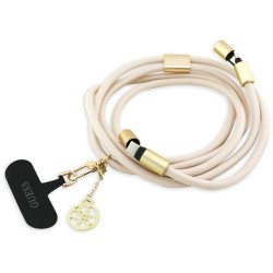 Guess CBDY 4G Charm USB-C/USB-C Cable 150cm Beige