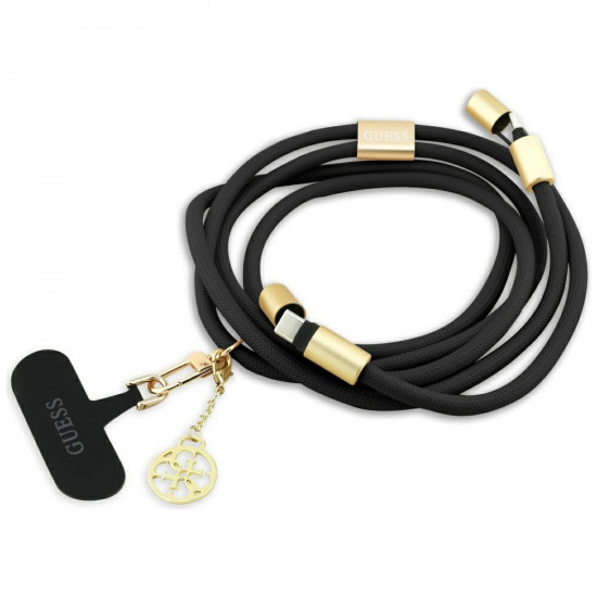 Guess CBDY 4G Charm USB-C/USB-C Cable 150cm Black