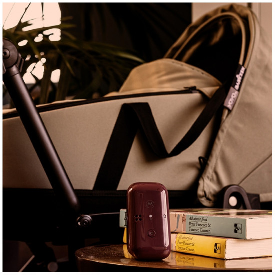 Electronic nanny Motorola PIP12 Travel Audio black-burgundy