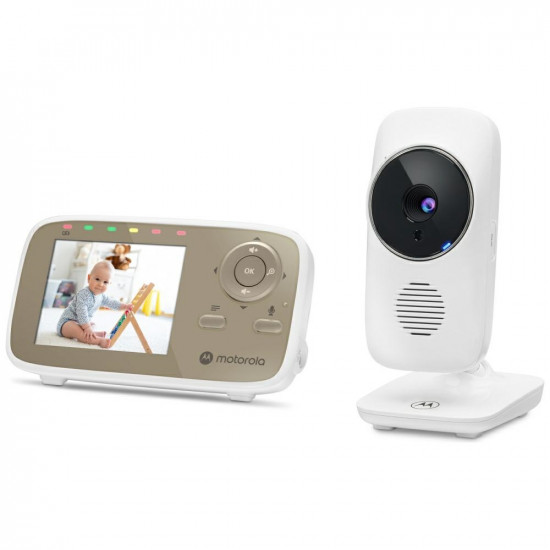 Electronic nanny Motorola VM483 video monitor 2.8" white-gold