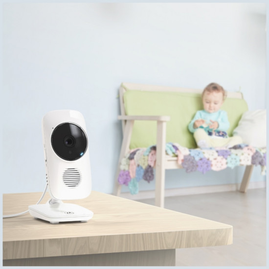 Electronic nanny Motorola VM483 video monitor 2.8" white-gold