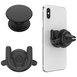 Popsockets Car Vent 2 + PopGrip black