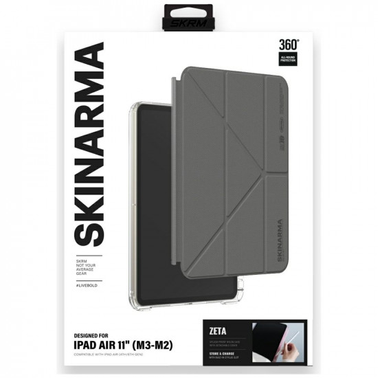 Case Skinarma Zeta iPad Air 11" (M2/M3/5Gen/4Gen) gray