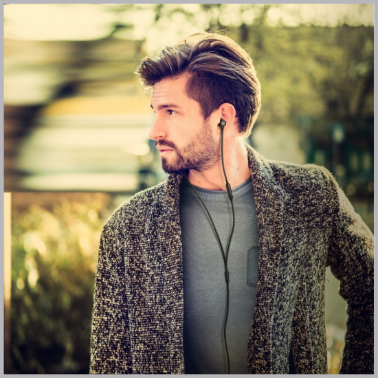 In-ear headphones Motorola Earbuds 3C-S USB-C black