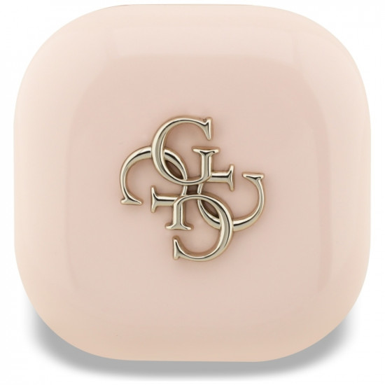 TWS Guess 4G Metal Logo headphones pink