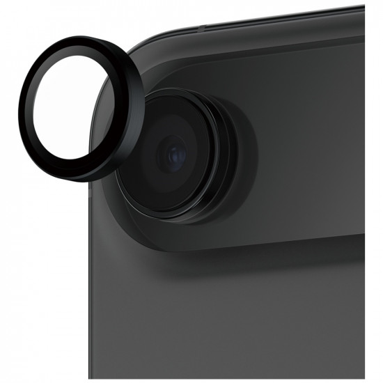 PanzerGlass Hoops Tempered Glass Lens Screen Protector for iPhone Air Black