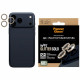 Tempered glass lens protector PanzerGlass Hoops Glitter for iPhone 17 Pro / 17 Pro Max / 16 Pro