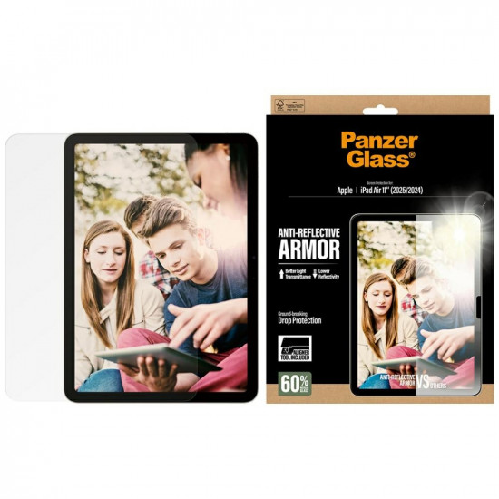 PanzerGlass Ultra-Wide Fit Reflective Armor Tempered Glass for iPad Air 11" (2025/2024)