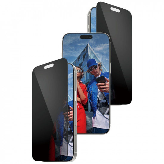 PanzerGlass Ultra-Wide Fit Fastfit Privacy Glass for iPhone 17 Pro Max