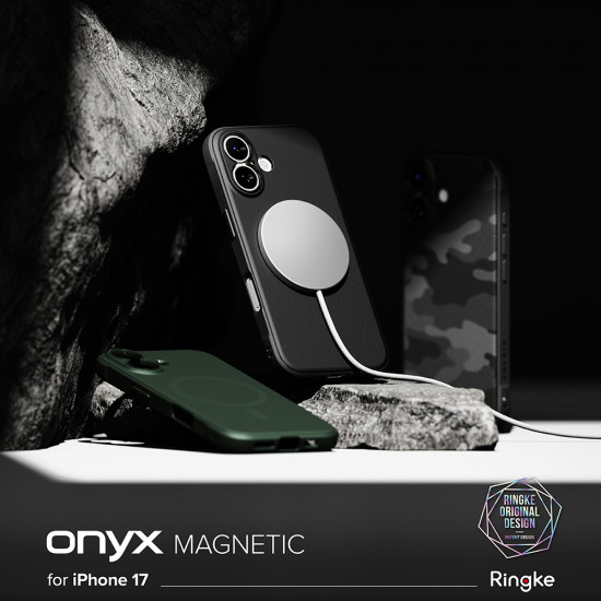 Ringke Onyx MagSafe iPhone 17 Dark Green