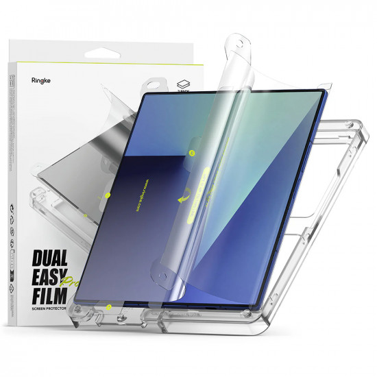Ringke Dual Easy Pro Film (2 pack) Samsung Galaxy Z Fold7 Clear