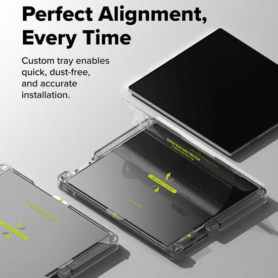 Ringke Dual Easy Pro Film (2 pack) Samsung Galaxy Z Fold7 Clear