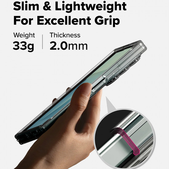 Ringke Fusion Samsung Galaxy Z Fold7 Clear