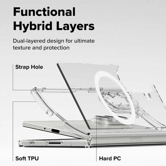 Ringke Fusion MagSafe Samsung Galaxy Z Fold7 Clear Ringke Fusion MagSafe Samsung Galaxy Z Fold7 Clear
