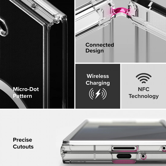 Ringke Fusion MagSafe Samsung Galaxy Z Fold7 Clear Ringke Fusion MagSafe Samsung Galaxy Z Fold7 Clear