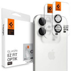 Spigen Optik.tR EZ Fit Pro Camera Glass (2 pack) iPhone 17 / iPhone 16 Plus / iPhone 16 Silver