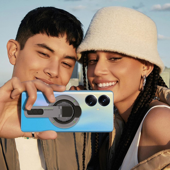 Techsuit Premium MagSafe Ring Holder AluStandX (SB1) for Desk, 360° Magnetic, Adjustable Stand, Aluminum & Zinc Gray Techsuit Premium MagSafe Ring Holder AluStandX (SB1) for Desk, 360° Magnetic, Adjustable Stand, Aluminum & Zinc Gray