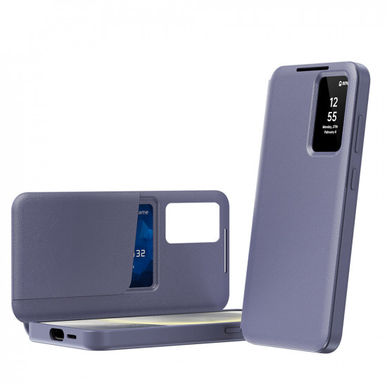 Techsuit SmartView Series Samsung Galaxy S25 FE Purple Techsuit SmartView Series Samsung Galaxy S25 FE Purple