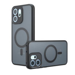 Techsuit PureFrost MagSafe Oppo Reno14 F / Reno14 FS 5G Frosted Black