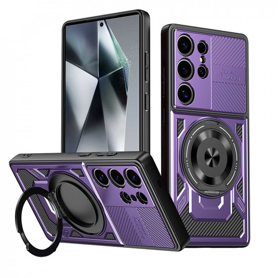 Techsuit RuggedCam Oppo Reno14 F / Reno14 FS 5G Purple