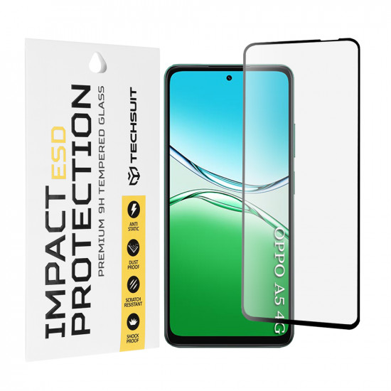 Techsuit ESD Glass Oppo A5 4G / A5 5G Black
