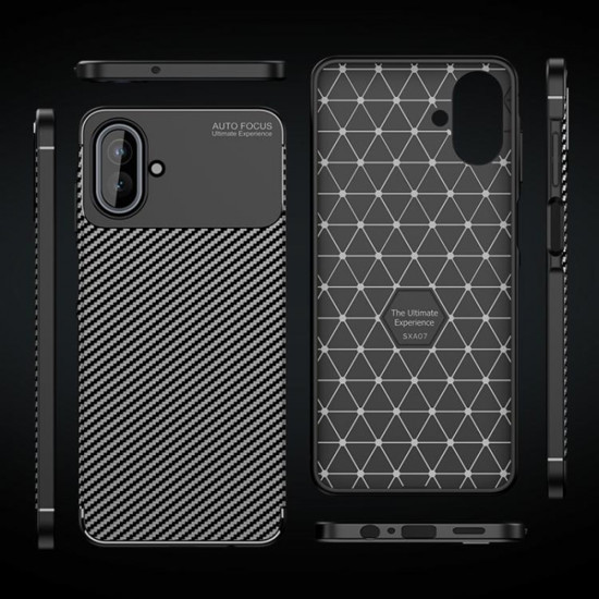 Techsuit CarbonFiber Samsung Galaxy A07 4G Black