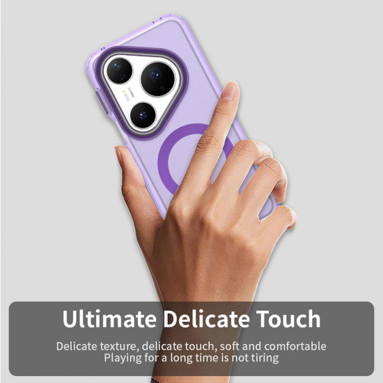 Techsuit CandyCase MagSafe Huawei Pura 80 Pro Purple