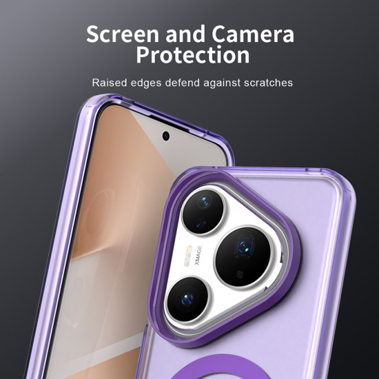 Techsuit CandyCase MagSafe Huawei Pura 80 Pro Purple