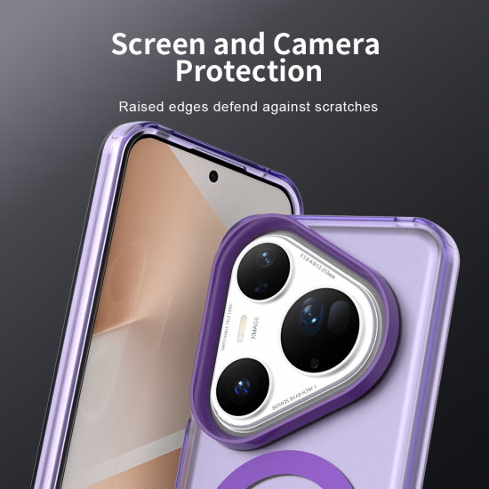 Techsuit CandyCase MagSafe Huawei Pura 80 Ultra Purple