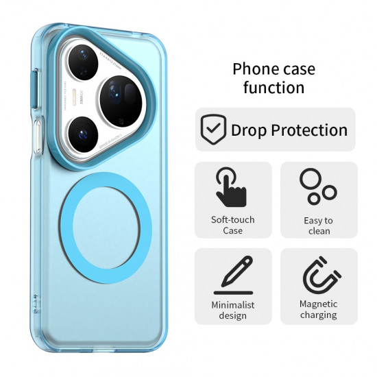 Techsuit CandyCase MagSafe Huawei Pura 80 Ultra Blue