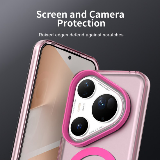Techsuit CandyCase MagSafe Huawei Pura 80 Ultra Pink